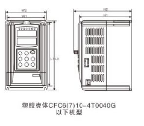CFC 7系列无感电流矢量型变频器